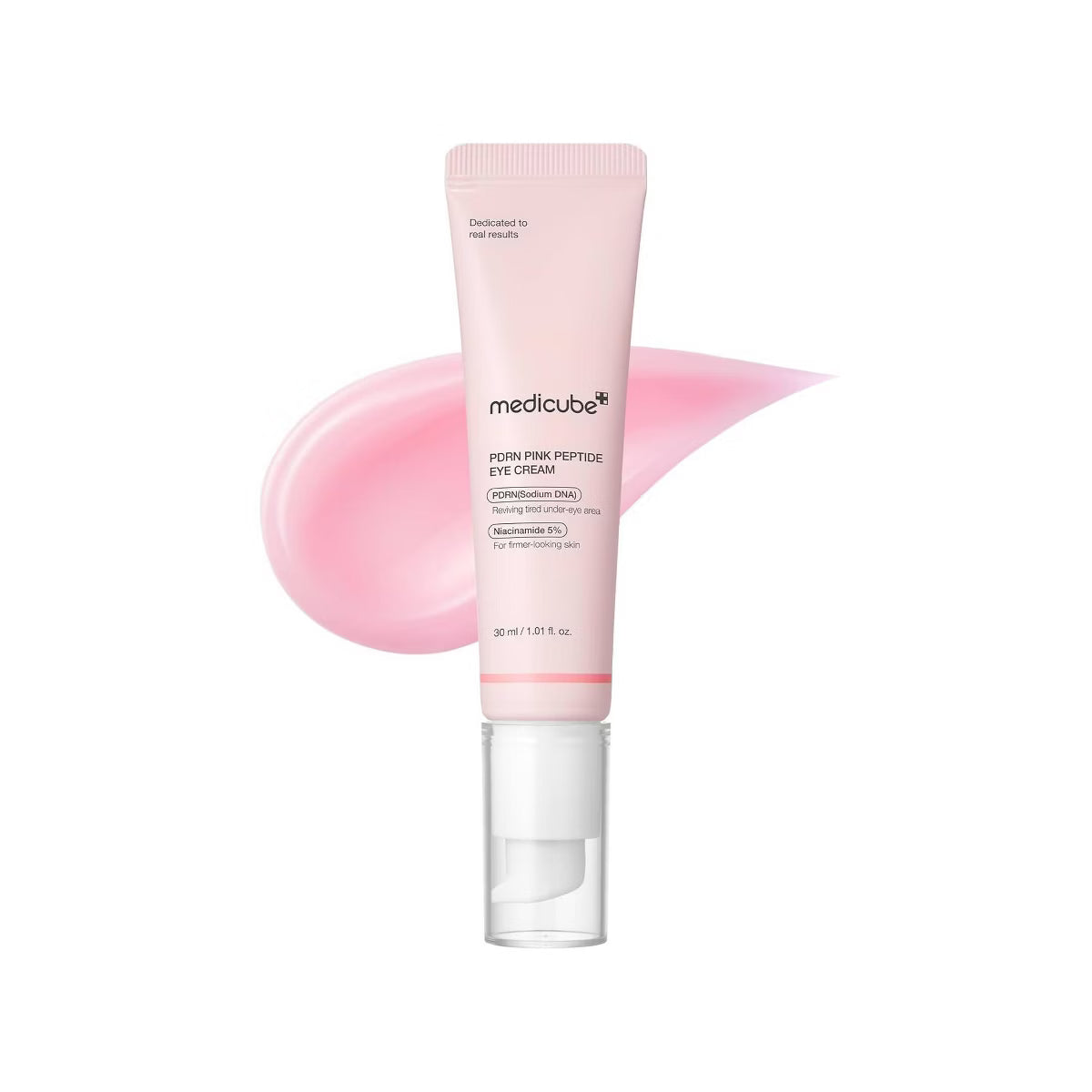 MEDICUBE PDRN PINK PEPTIDE EYE CREAM with NIACINAMIDE, 30ml
