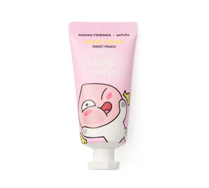 [KAKAO FRIENDS X ESFOLIO] Hand Cream - Sweet Peach, 30ml