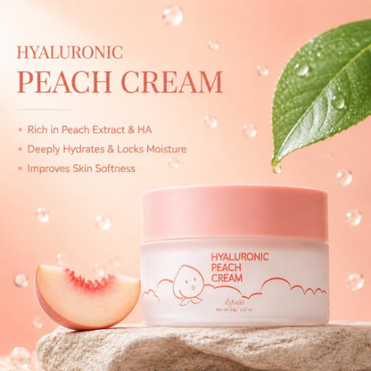 Esfolio Hyaluronic Peach Cream 2.82 Oz