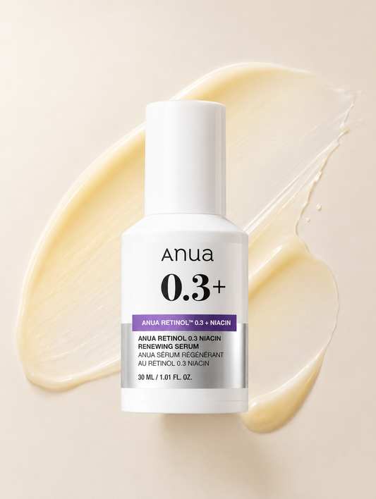 ANUA Nano Retinol 0.3% + Niacin Renewing Serum, 30ml
