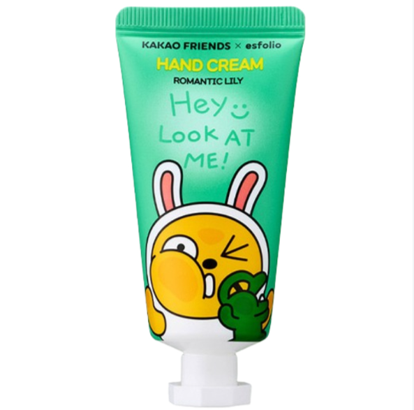 [KAKAO FRIENDS X ESFOLIO] Hand Cream - Romantic Lily, 30ml
