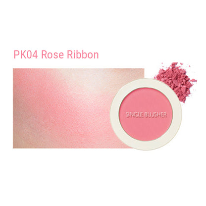 Saemmul Single Blusher PK04. Rose Ribbon