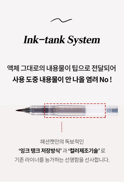 2 X WATERPROOF PEN LINER