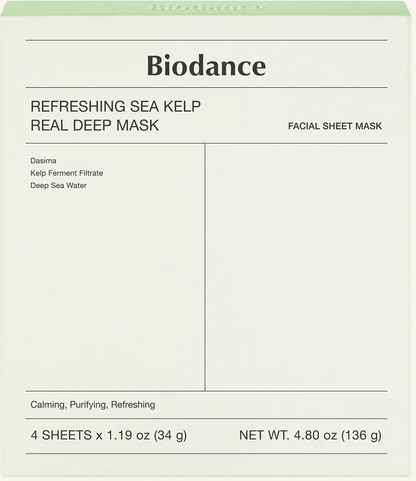 5% OFF  | Refreshing Sea Kelp Real Deep Mask