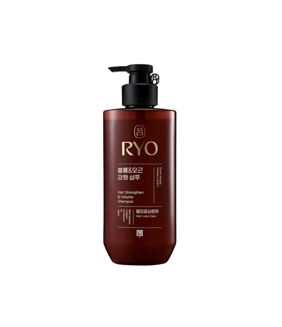 RYO Hair Shampoo - Black Cloud Volume & Root Strengthening Shampoo & Conditioner Set, 480ml each