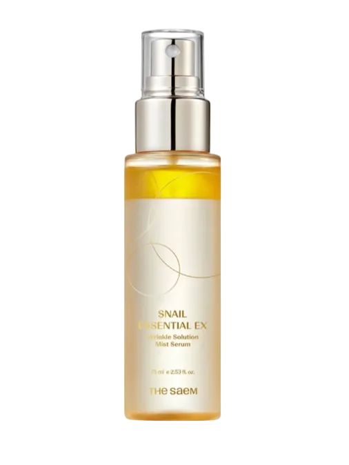 THE SAEM - SNAIL ESSENCIAL EX WRINKLE SOLUTION MIST SERUM, 75ml