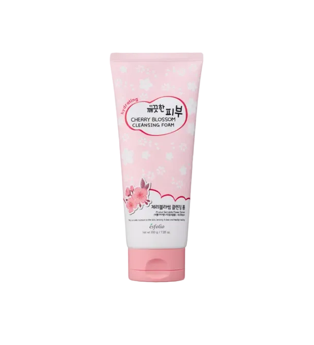 ESFOLIO PURE SKIN CLEANSING FOAM - CHERRY BLOSSOM, 200g