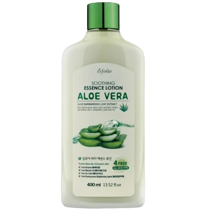 Esfolio - Aloe Vera Soothing Essence Lotion, 400ml