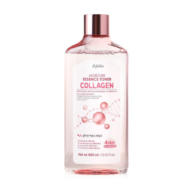 ESFOLIO MOISTURE COLLAGEN ESSENCE TONER, 400ml