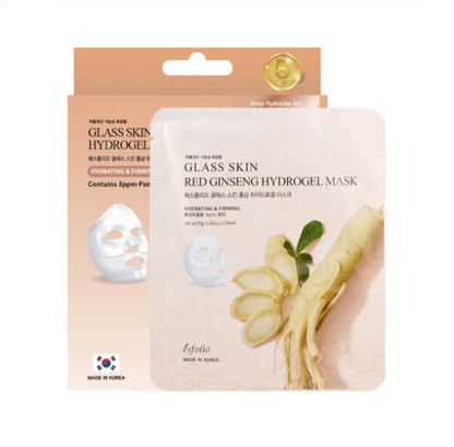ESFOLIO GLASS SKIN HYDROGEL MASK PACK, 28g*5PCS
