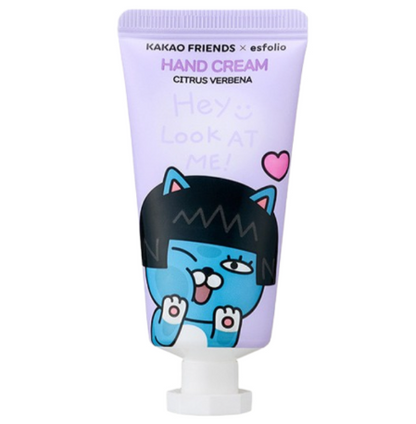[KAKAO FRIENDS X ESFOLIO] Hand Cream - Citrus Verbena, 30ml