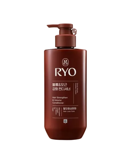 RYO Hair Shampoo - Black Cloud Volume & Root Strengthening Shampoo & Conditioner Set, 480ml each