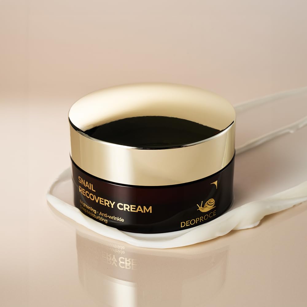 DEOPROCE Snail Mucin Face Cream, 3.5 oz