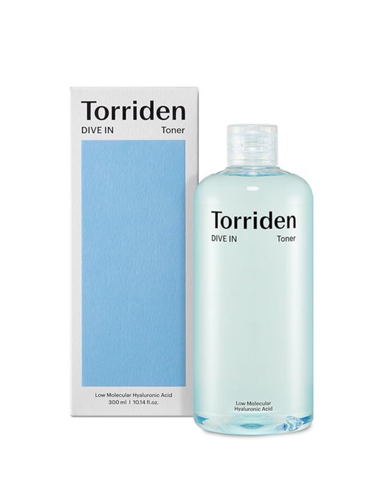 15% OFF l DIVE IN Low Hyaluronic Acid Toner 300ml, 10.14 fl oz
