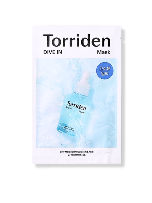 15% OFF l DIVE IN Low Hyaluronic Acid Mask Sheet, 1 sheets (0.91 fl. oz.)