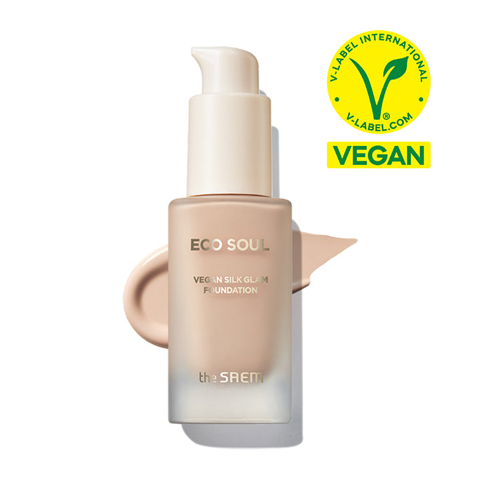 Eco Soul Vegan Silk Glam Foundation, SPF42, PA++  (3 Colors)