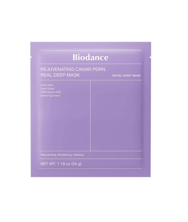 Rejuvenating Caviar PDRN Mask Pack, 34g (4sheets)