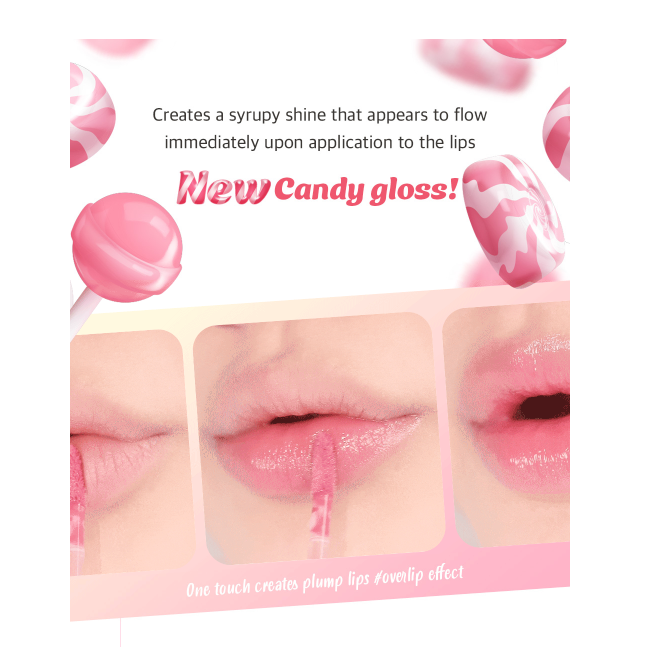 Saemmul Candy Syrup Gloss | 3 Colors