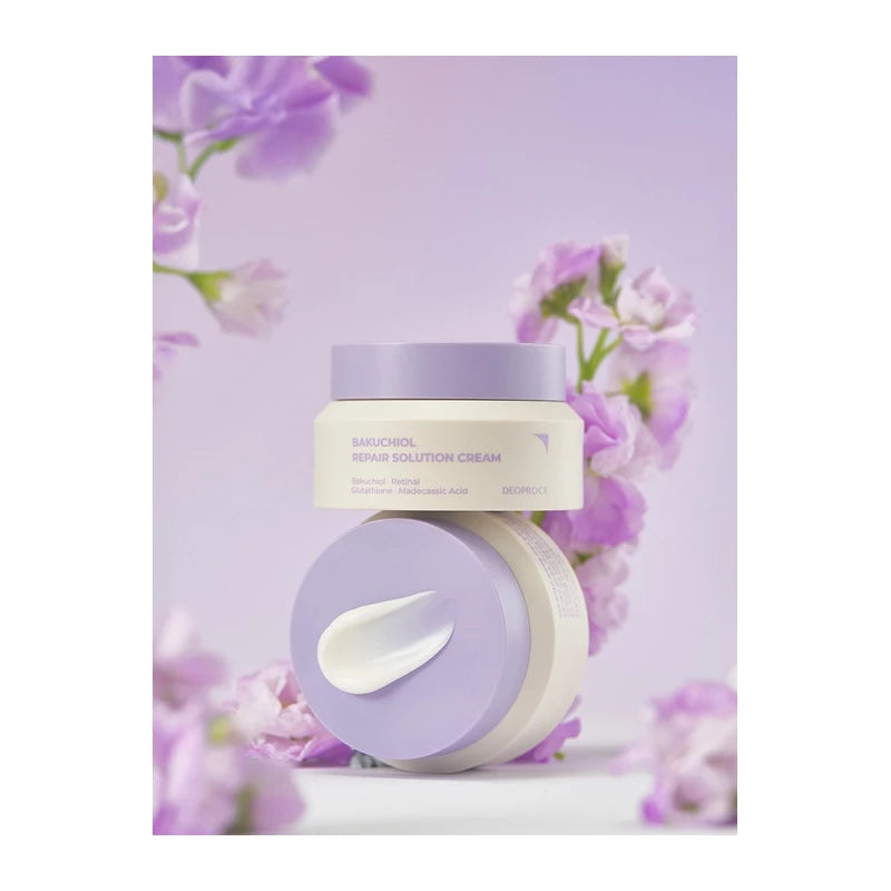 Deoproce Bakuchiol Repair Solution Cream, 50ml