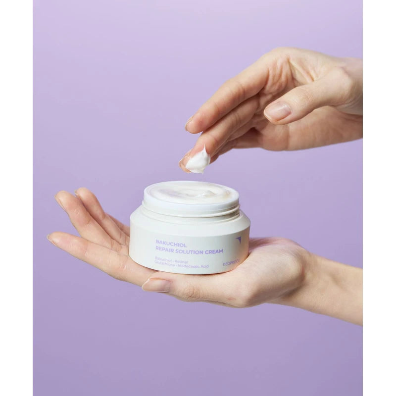 Deoproce Bakuchiol Repair Solution Cream, 50ml