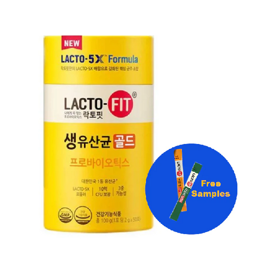 종근당 생유산균 Lacto-Fit Gold + Free gifts