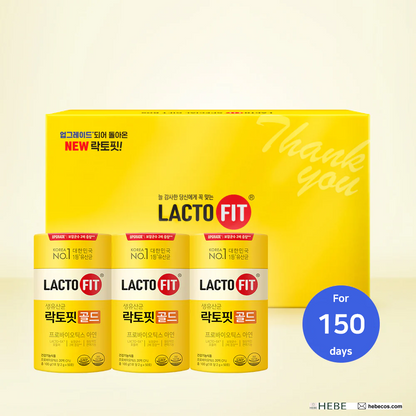 Lacto-Fit Gold Gift Set (3 packs) | Free Sample | Korean Probiotics