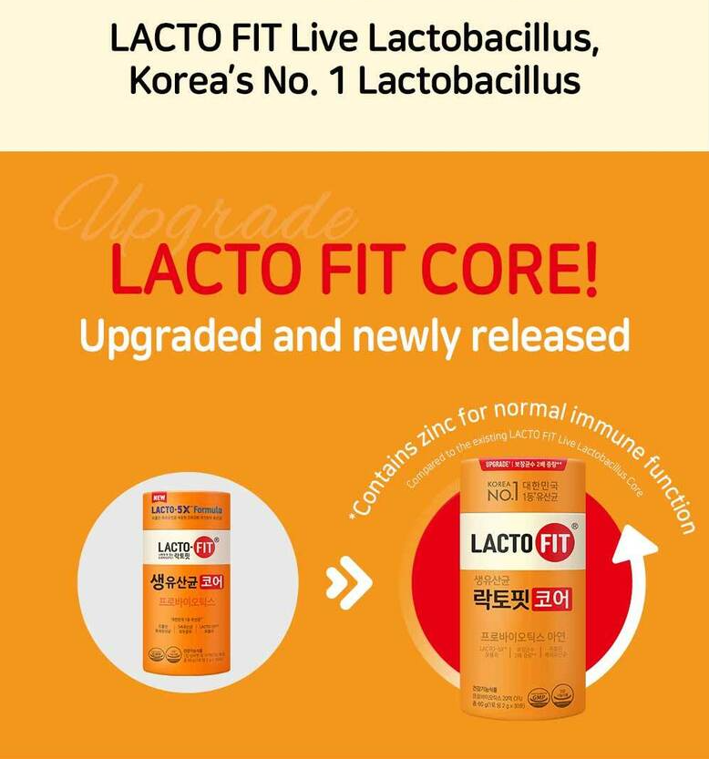 Lacto-Fit Core (60ea) X 4 box (50% OFF)