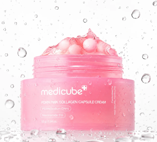 MEDICUBE - PDRN PINK COLLAGEN CAPSULE CREAM, 55g