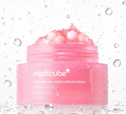 MEDICUBE - PDRN PINK COLLAGEN CAPSULE CREAM, 55g