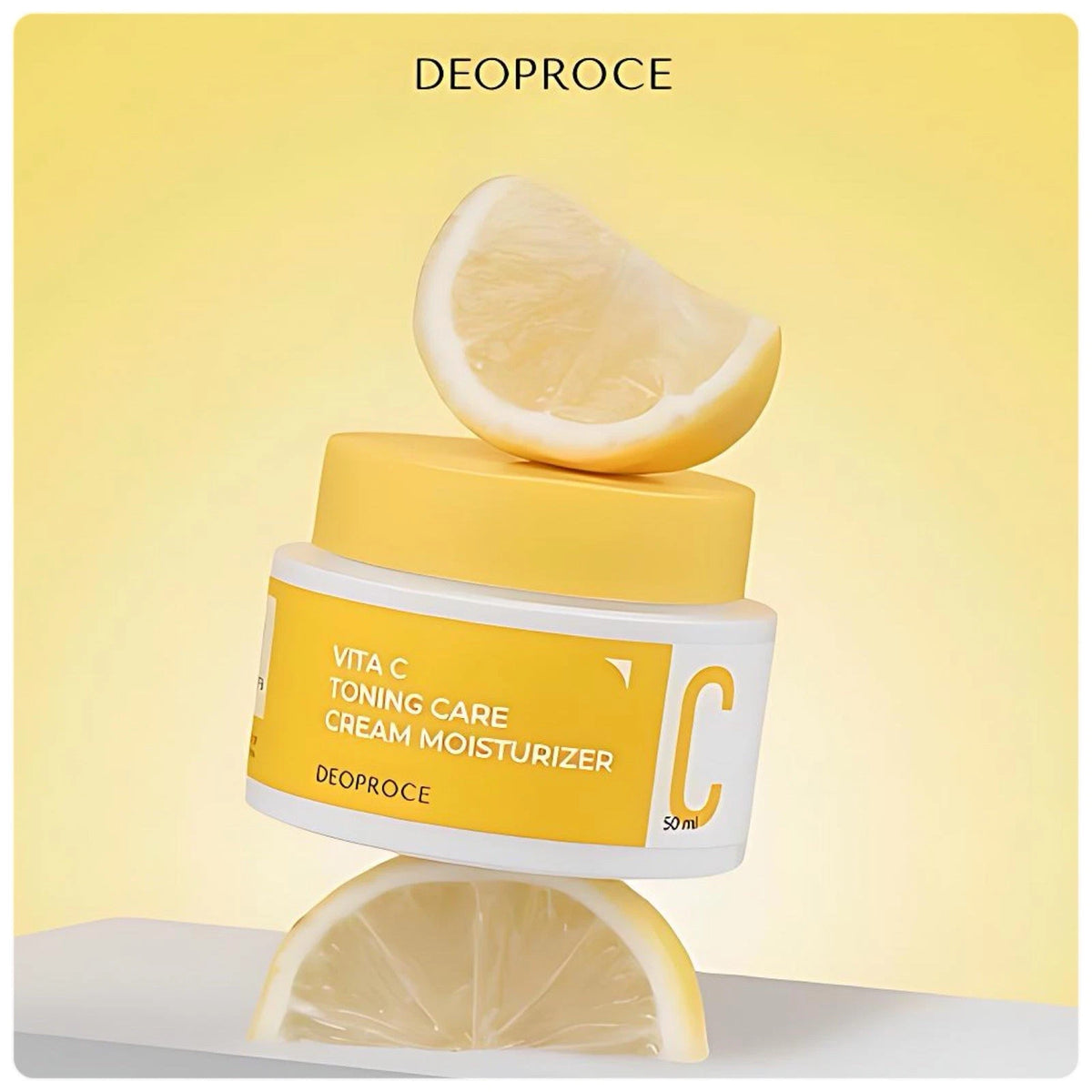 Deoproce Vita C Toning Care Cream Moisturizer, 50ml