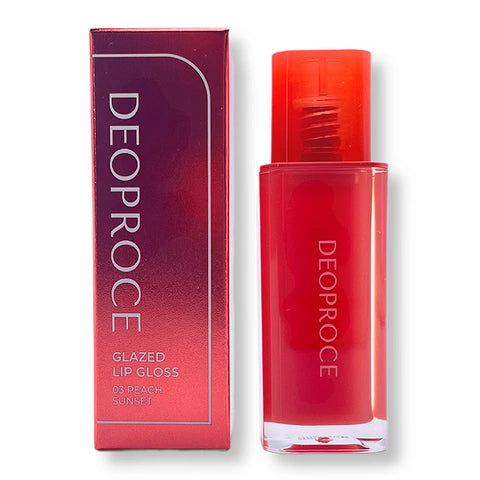 Deoproce Glazed Lip Gloss 03. PEACH SUNSET
