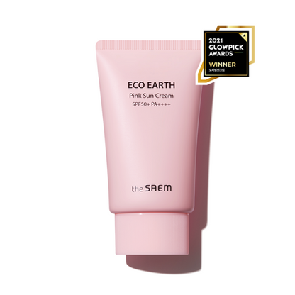 Eco Earth Pink Sun Cream (SPF50+, PA+++)