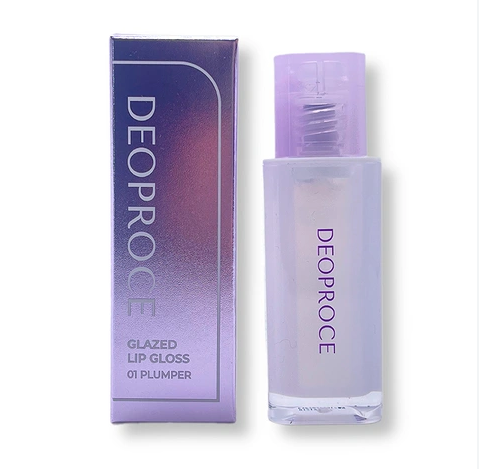 Deoproce Glazed Lip Gloss, 01. PLUMPER