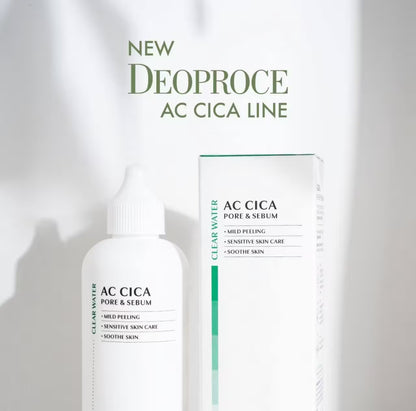 DEOPROCE AC Cica Calming  Pore & Sebum Clear Water, 150ml