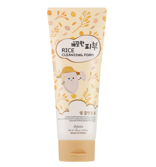 Esfolio Cleansing Foams(Aloe Vera, Collagen, Hyaluronic Peach, Snail, Honey, Rice, Vitamin C, Charcoal, Milk, Herb, Volcanic Ash)