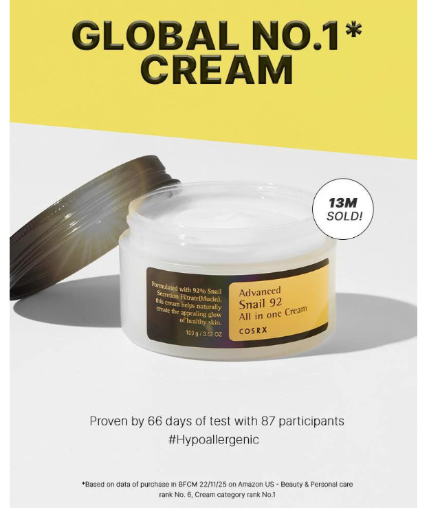 Advanced Snail 92 All in one Cream