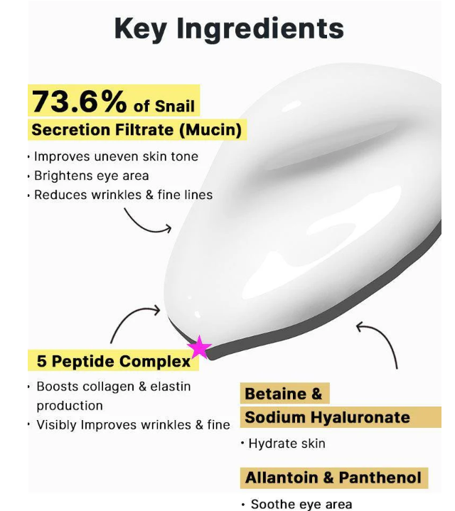 Advanced Snail Peptide Eye Cream