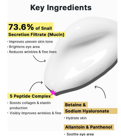 Advanced Snail Peptide Eye Cream