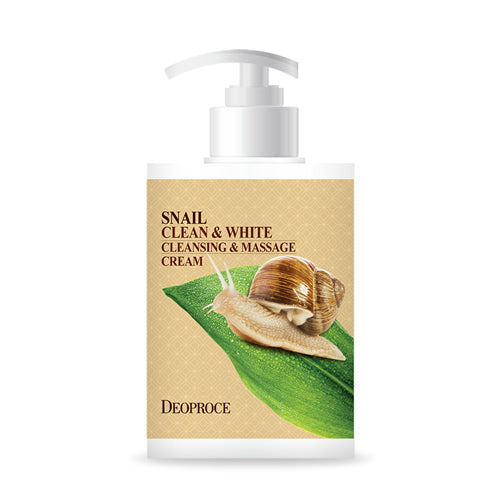 Snail Clean & White Cleansing & Massage Cream, 430ml
