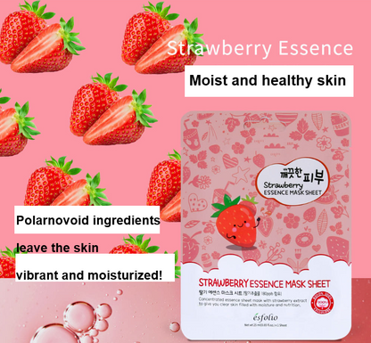 Esfolio Strawberry Essence Mask (10 Sheets)