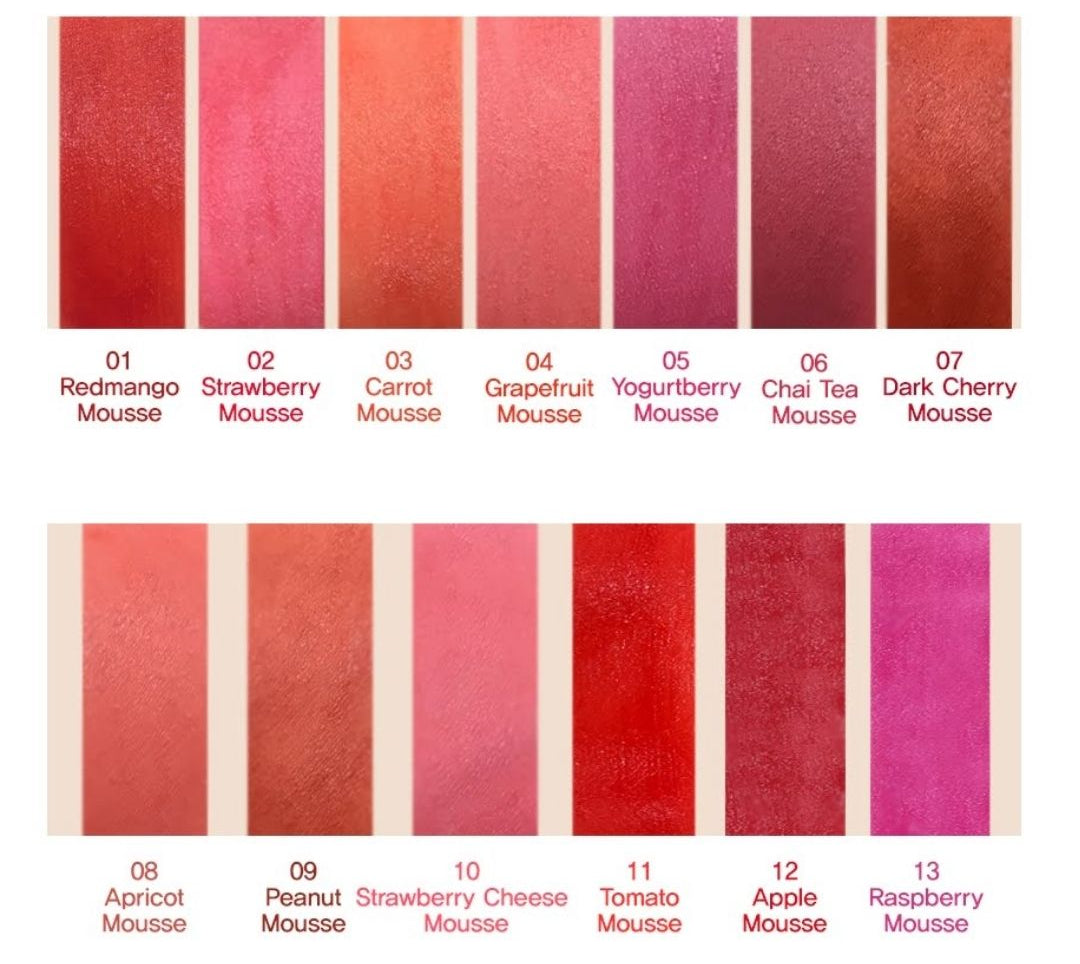 [80% OFF] THE SAEM - SAEMMUL MOUSSE CANDY TINT 07. Dark Cherry