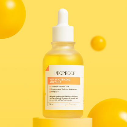 20% OFF I DEOPROCE - COLORFUL AMPOULE - Vita Whitening Ampoule, 100ml