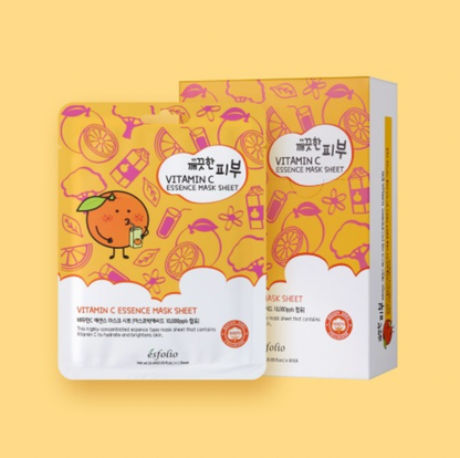 Esfolio Vitamin C Essence Mask (10 Sheets)