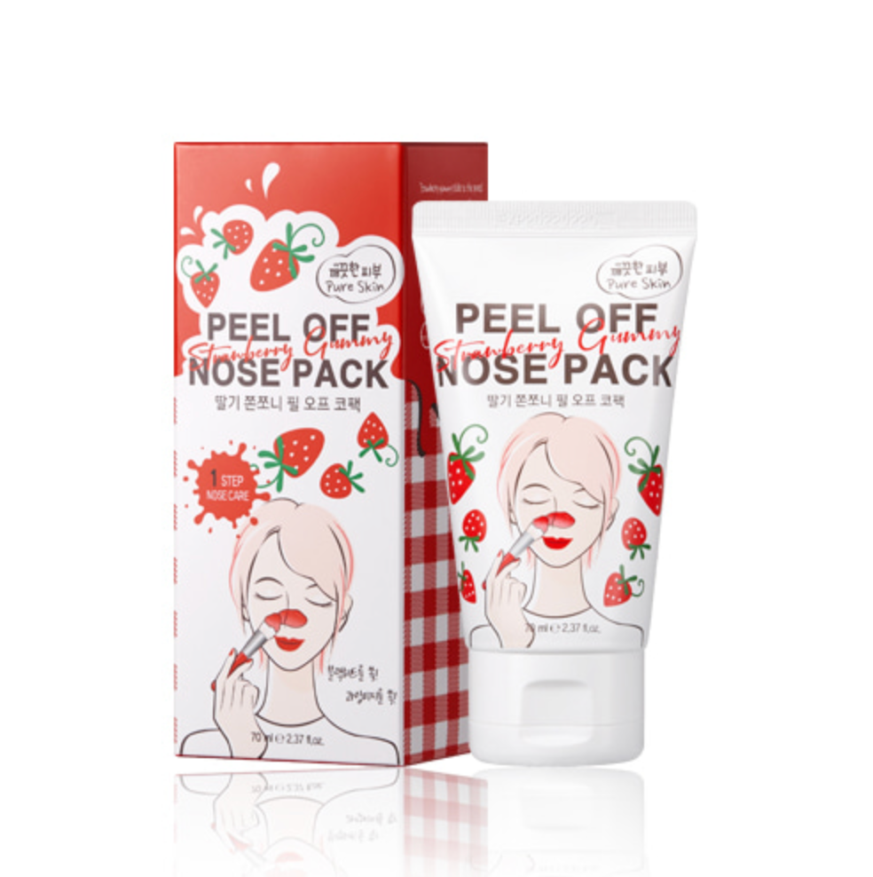 Strawberry Peel-Off Nose Pack