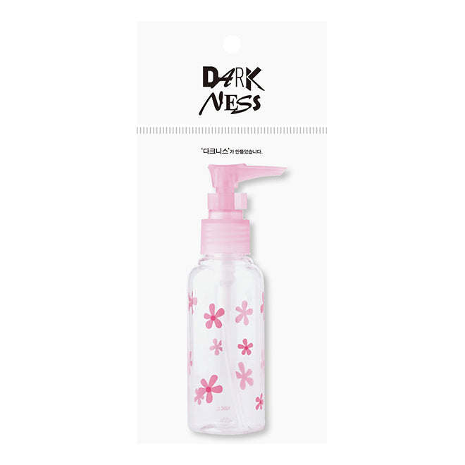 Darkness Empty Cosmetic Pump Bottle 100mL