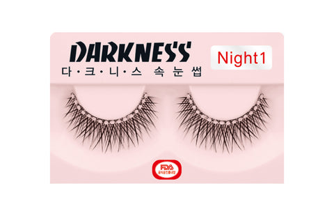 Darkness False Lashes Night 1