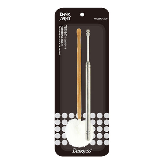 Ear Pick Set (Stainless Steal & Bamboo)