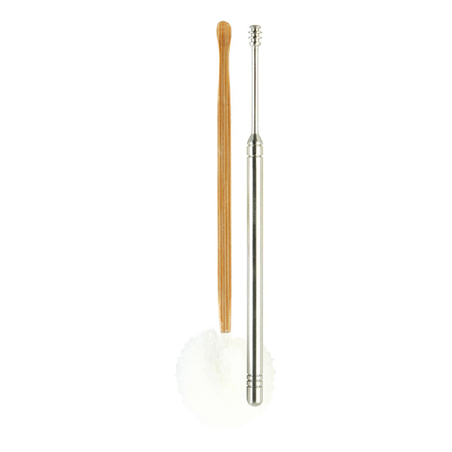 Ear Pick Set (Stainless Steal & Bamboo)