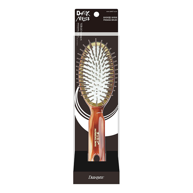 Hair Brush (Cushion Type - Brown)