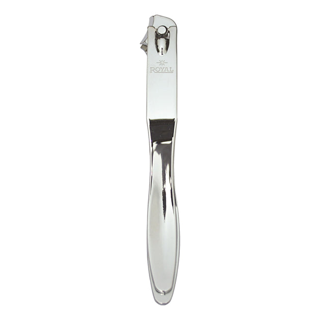 Nail Clipper Diagonal Metal Silver